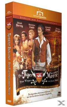 DVD-Cover mit dem Titel 'Der Tiger von Eschnapur' und Bildern von Schauspielern.