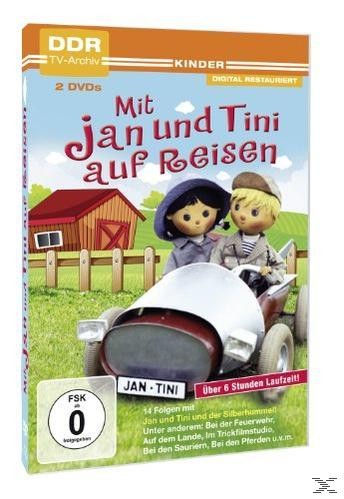MIT JAN UND TINI AUF REISEN (DDR TV-ARCHIV) DVD