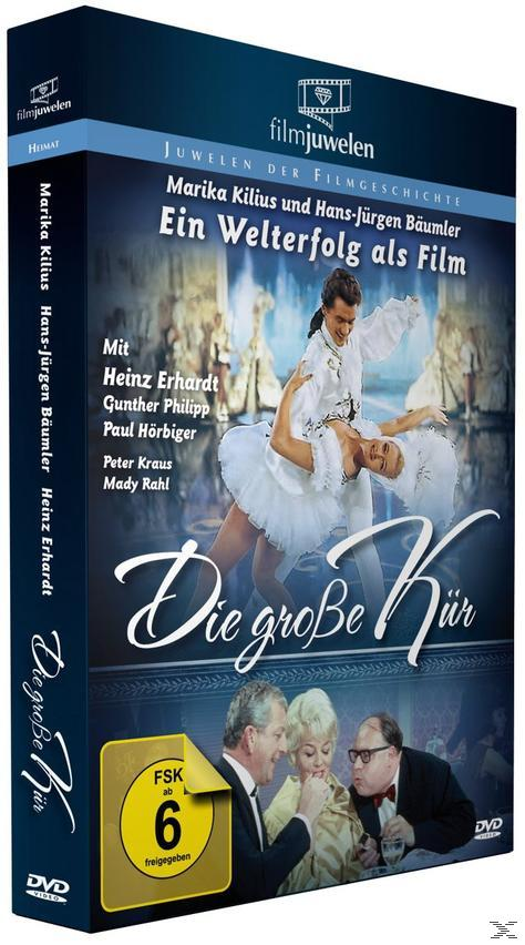 DVD-Cover mit tanzendem Paar, zwei Männern in Anzügen und Text auf Deutsch. Ein gelber Aufkleber ist vorhanden.