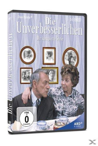 DVD-Cover mit älterem Ehepaar. Titel: Die Unverbesserlichen.