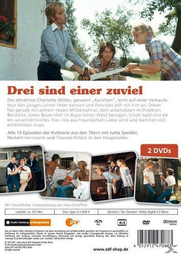 Rückseite einer deutschen DVD-Hülle mit Bildern und Text.