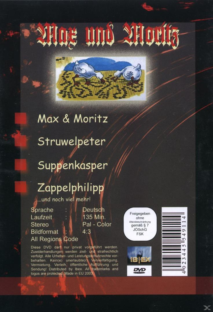 MORITZ/STRUWELPETER MAX DVD UND (ZEICHENTRICK)