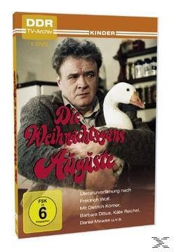 DVD-Cover zeigt einen Mann, der eine Gans hält. Der Titel ist auf Deutsch.