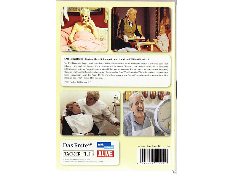 Thumbnail - KABILLOWITSCH - KURIOSE GESCHICHTEN DVD