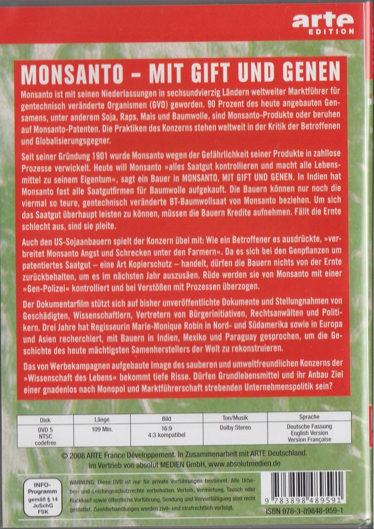 MONSANTO - MIT GIFT UND GENEN DVD
