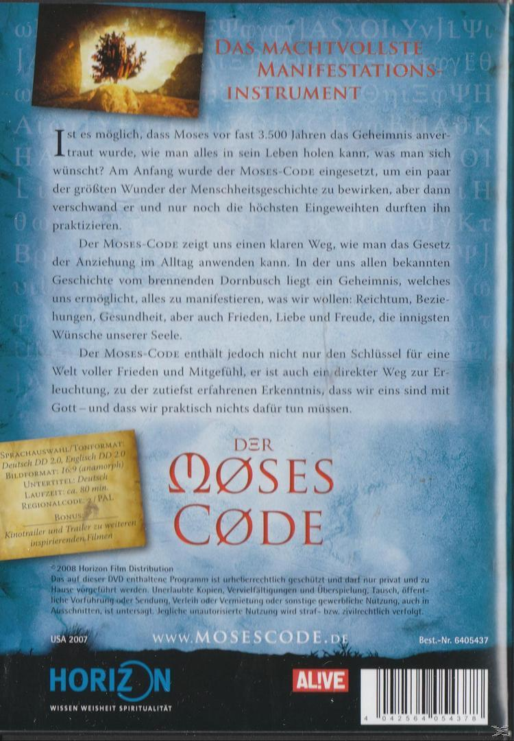 DER MOSES CODE DVD