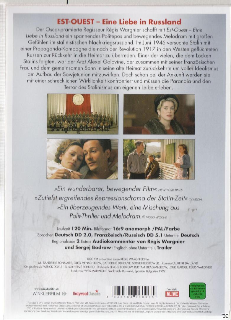 EST-OUEST - EINE LIEBE IN RUSSLAND DVD