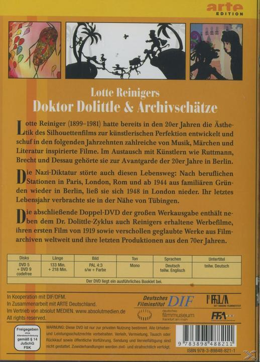 DVD DOKTOR DOLITTLE & ARCHIVSÄTZE