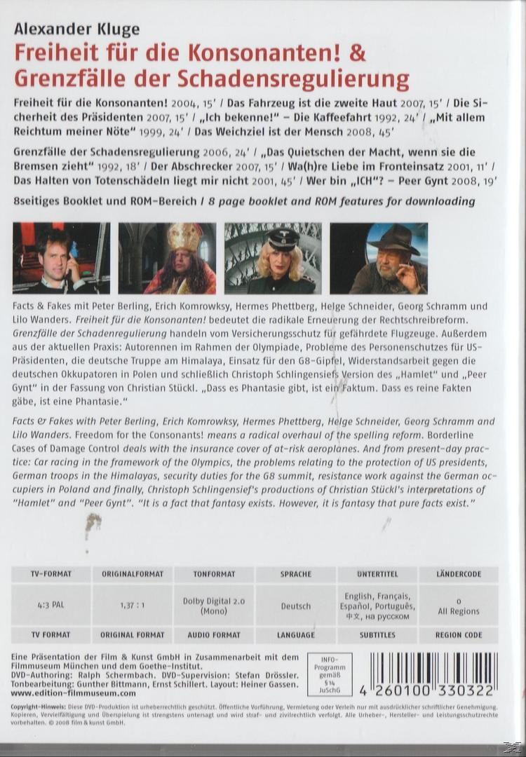 FREIHEIT FÜR DIE KONSONANTEN! EDITION FILMMUS.32 DVD