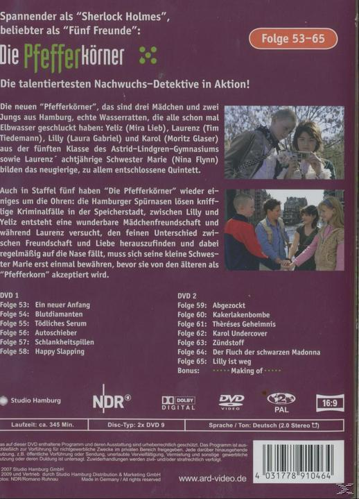 (52-65) 5.STAFFEL DVD DIE PFEFFERKÖRNER
