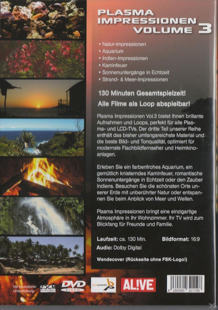 PLASMA IMPRESSIONEN 3 DVD