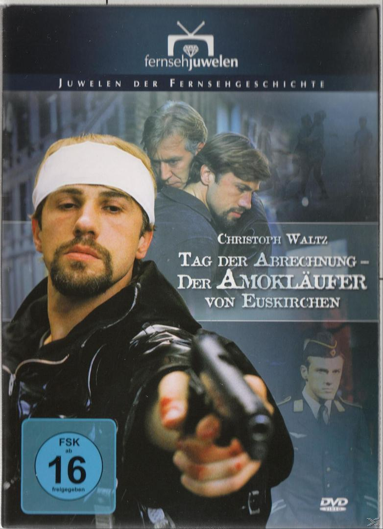 DVD-Cover: Mann, der mit einer Waffe zeigt, andere im Hintergrund, Text überlagert.