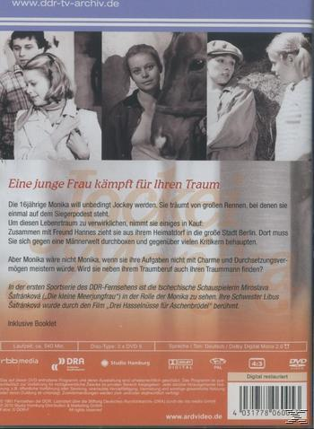 DVD-Hülle: Eine junge Frau, Männer und Frauen, Text und Details.
