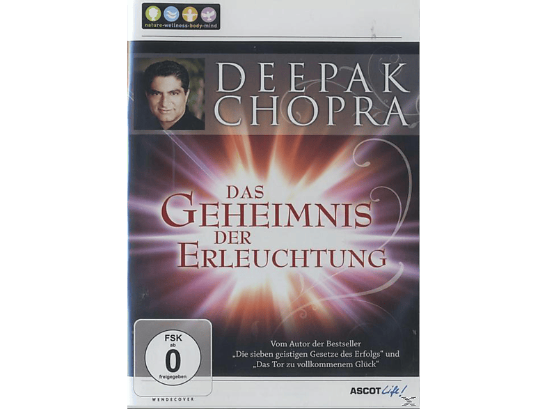 DEEPAK CHOPRA - DVD ERLEUCHTUNG GEHEINIS DER DAS