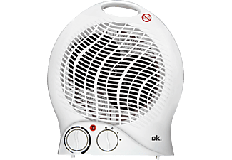 OK OFH 203 CH FAN HEATER - Termoventilatore (Bianco)