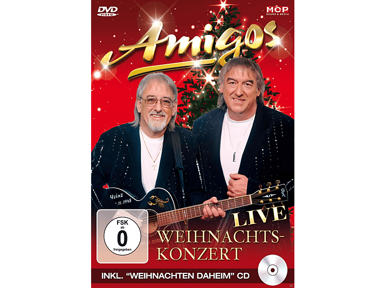 Die Amigos - Weihnachtskonzert Live  - (DVD + CD) | Musik-DVD & Blu-ray