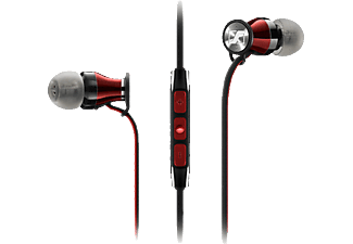 SENNHEISER M2 - Écouteur (In-ear, Noir/Rouge)