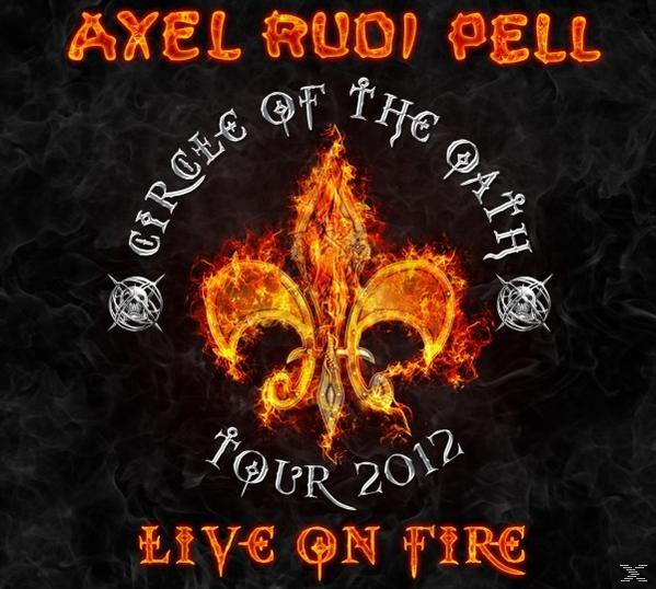Album borító Axel Rudi Pell logójával és egy tüzes dizájnnal. Szöveg: Circle of the Oath Tour 2012.