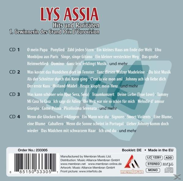 Lys Assia - Lys Assia: Hits Und Raritäten  - (CD)