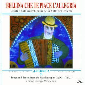 VARIOUS - Bellina Che Te Piace L Allegria  - (CD)