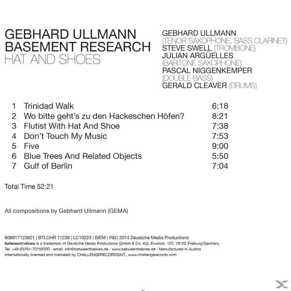 Gebhard/basement Research Ullmann - Hat And Shoes  - (CD)