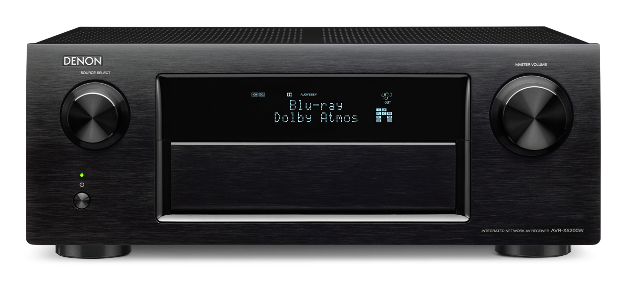 DENON AVR-X5200W AV-Receiver (11.2 Kanäle, 205 Watt pro Kanal, Schwarz)