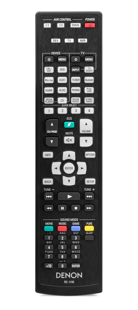 DENON AVR-X5200W AV-Receiver (11.2 Kanäle, 205 Watt pro Kanal, Schwarz)