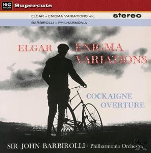 (180 Elgar/Enigma (Vinyl) - Philharmonia Variations/Overture Cockaigne G - Orchester
