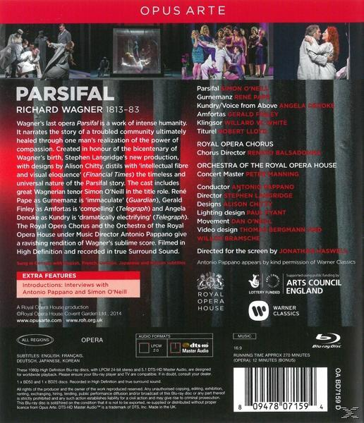 The Royal Opera House - - (Blu-ray) Parsifal