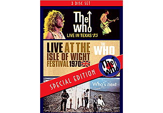The Who - Live In Texas '75 - Live At The Isle Of Wight Festival 1970 - Who's Next (DVD)