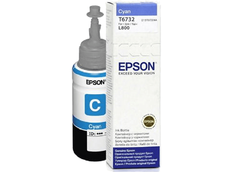 EPSON C13T67324A Kartus-Cyan-70Ml/L800/L1800