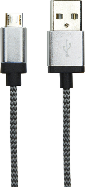 SPEEDLINK SL 1703 BKGY USB-Kabel, Schwarz-grau