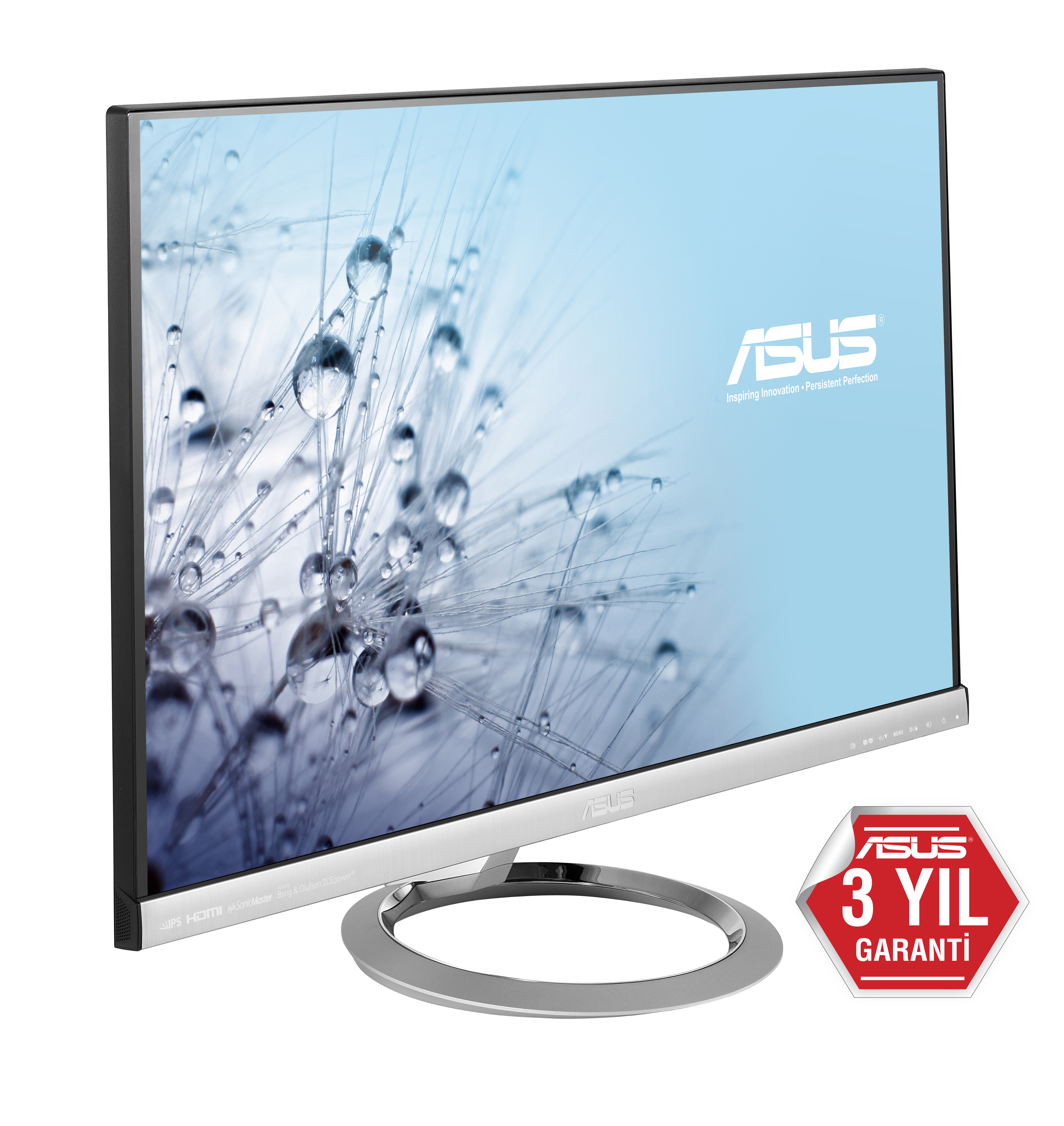 ASUS 23 Asus Mx239H Ah-Ips 1920X1080 5Ms 3Yıl Hdmıx2,Vga Mm  