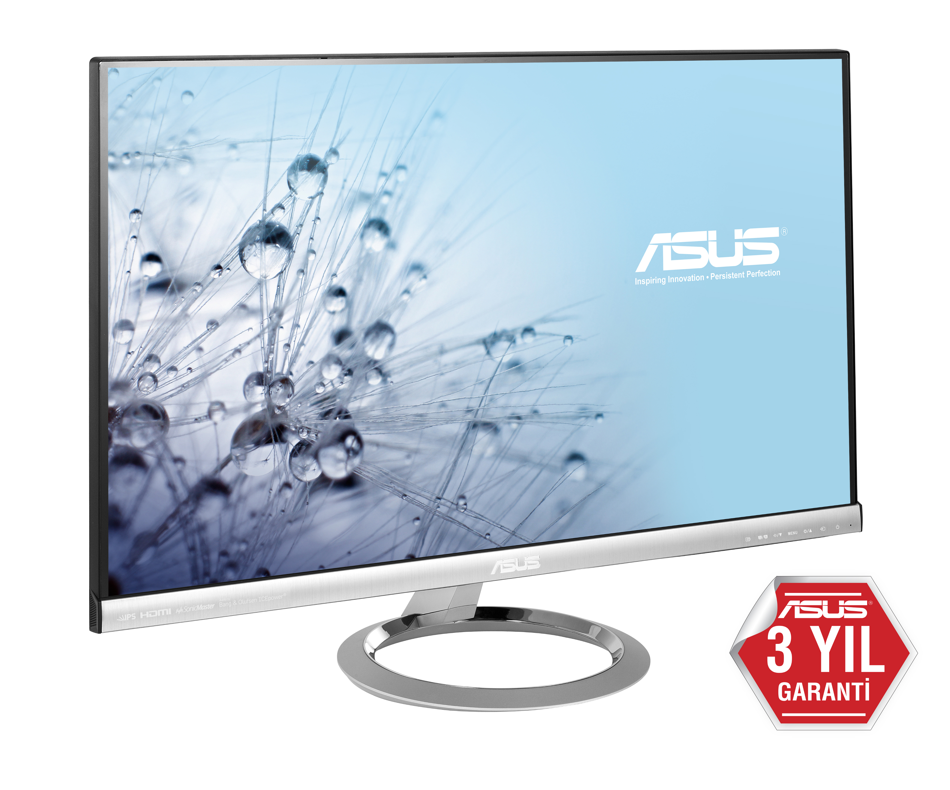 ASUS 23 Asus Mx239H Ah-Ips 1920X1080 5Ms 3Yıl Hdmıx2,Vga Mm  