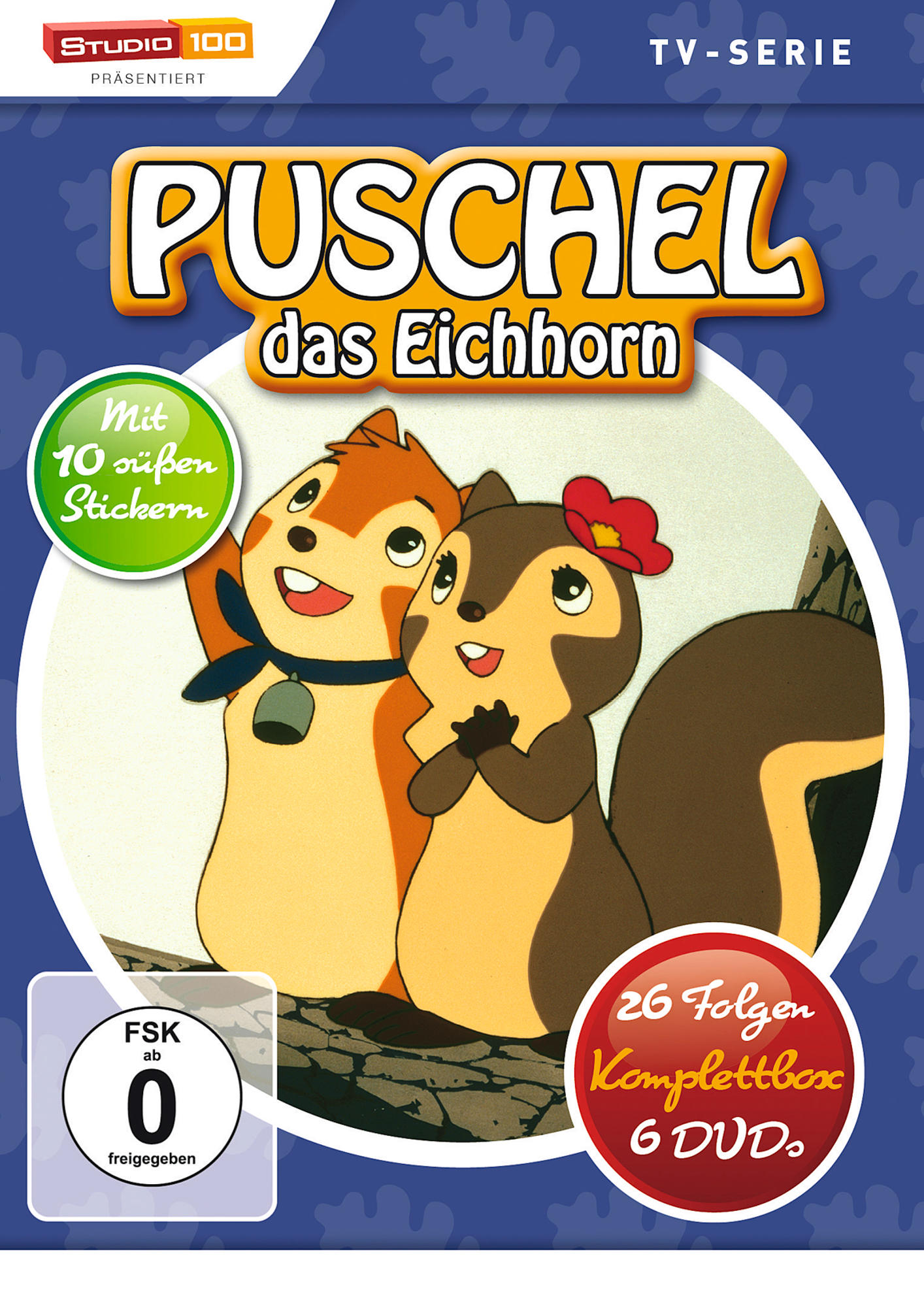 - 1 DVD Eichhorn - das 6 DVD Puschel,
