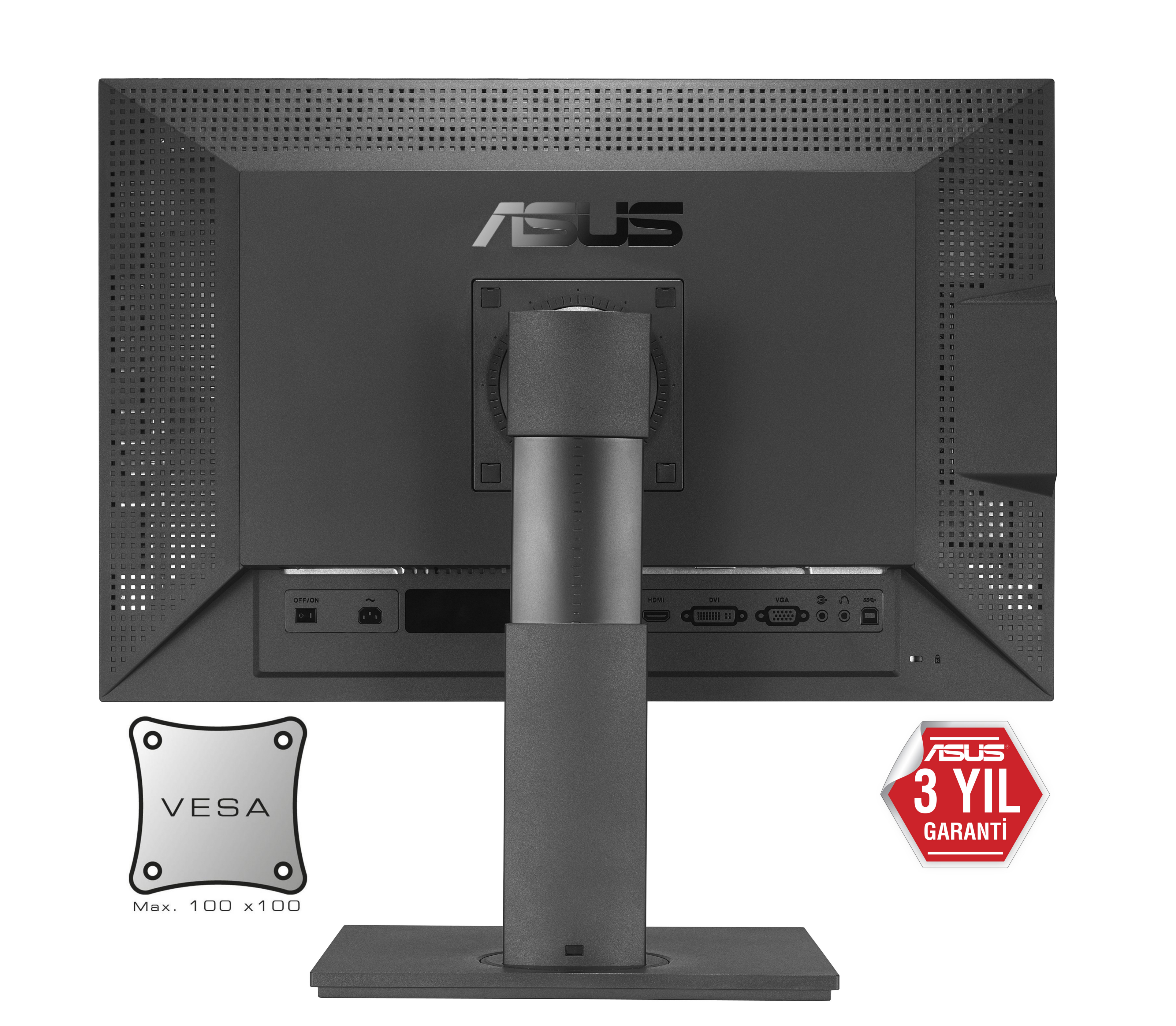 ASUS 24,1 Asus Pa248Q Ips 1920X1200 6Ms 3Yıl Displayport,Hdmı,Vga,Dvı  Vesa 100% Srgb, Pivot