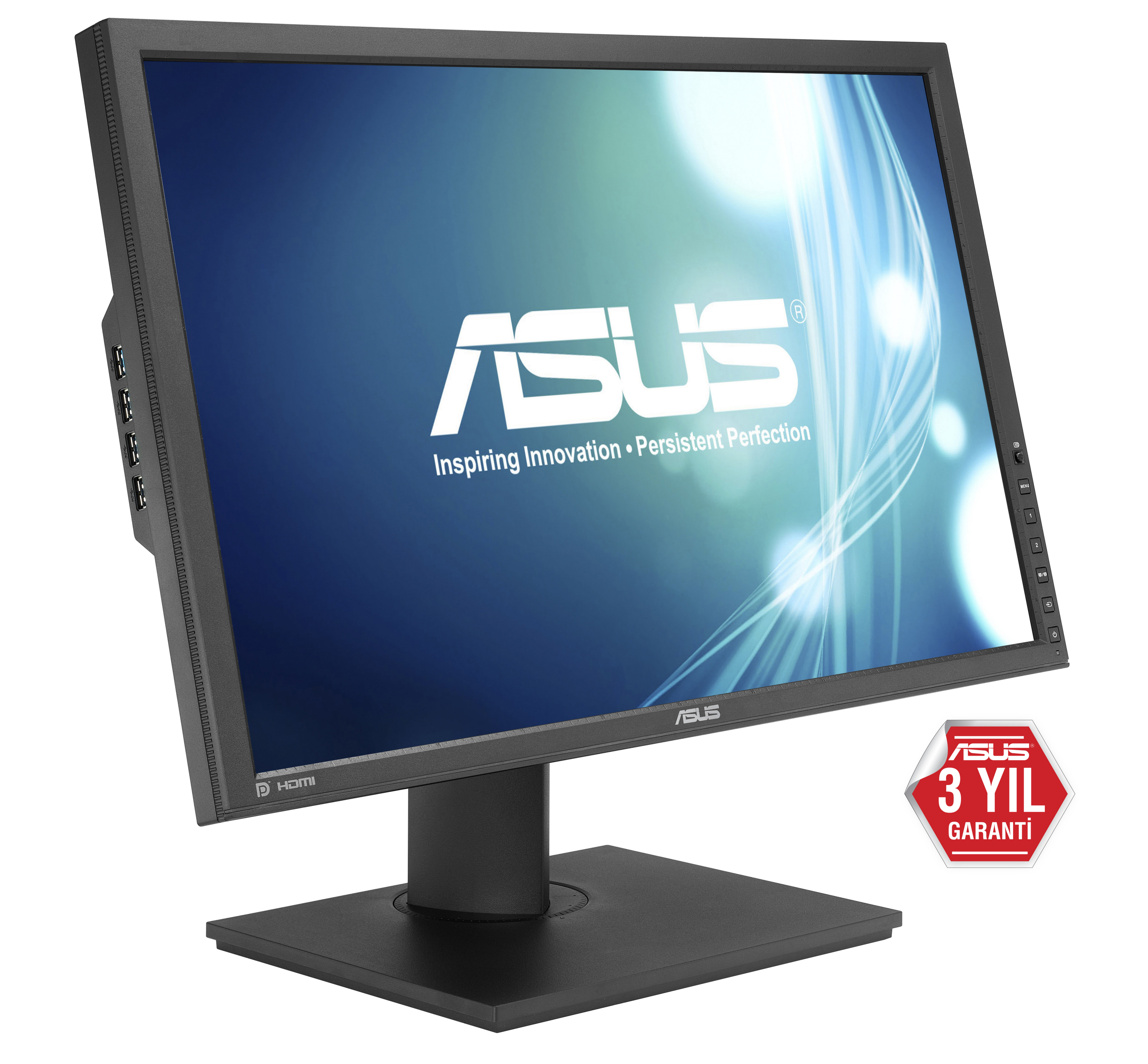 ASUS 24,1 Asus Pa248Q Ips 1920X1200 6Ms 3Yıl Displayport,Hdmı,Vga,Dvı  Vesa 100% Srgb, Pivot