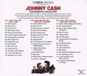 Johnny Cash album borítója. Három CD számlistáját mutatja. Johnny Cash fotókat tartalmaz.