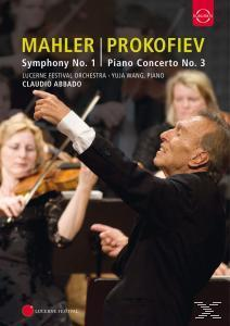 Claudio Abbado, Lucerne - Orchestra Wang, Festival - 3 Festival (DVD) Orchestra, Sinfonie 1/Klavierkonzert Yuja Abbado/Wang/Lucerne