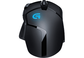 LOGITECH G402 Hyperion Fury - Gaming Maus, Kabelgebunden, 4000 dpi, Schwarz