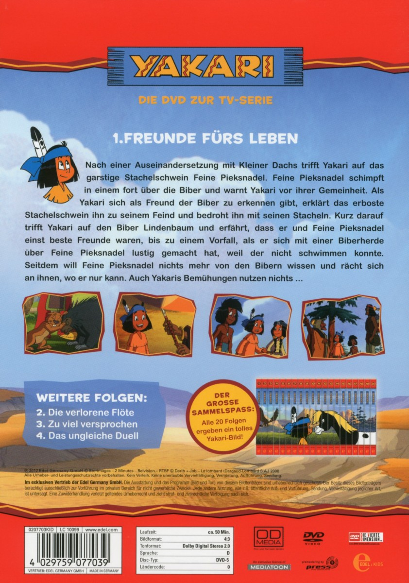 005 - Yakari - Freunde fürs Leben DVD