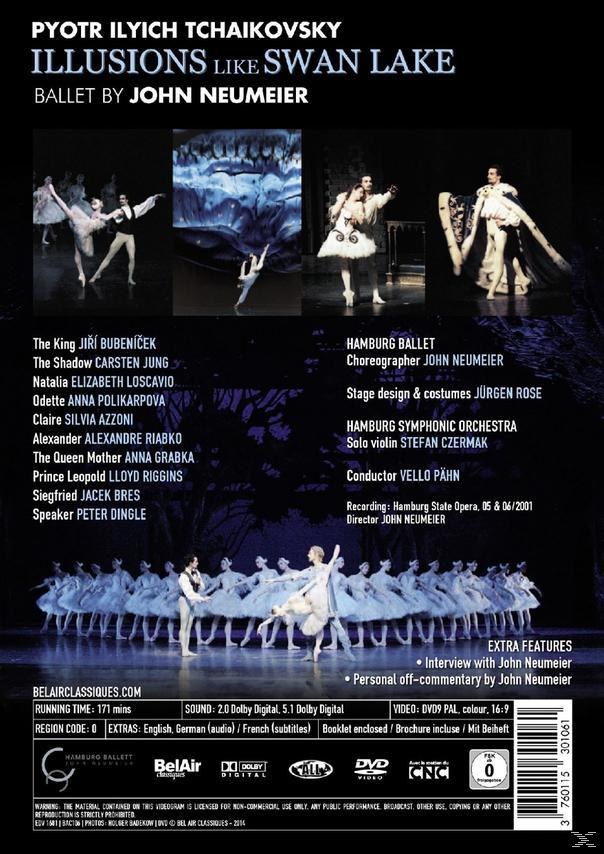 Illusions Bubenicek, Anna Polikarpova, Elizabeth Jiri - Jung, Orchestra Swan Loscavio, Like Hamburg (DVD) Hamburg Carsten - Symphonic Lake Ballet,