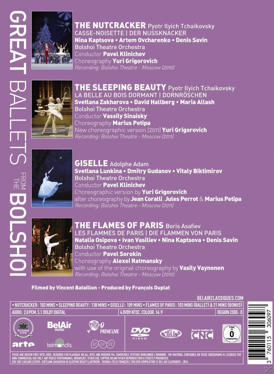 - Bolshoi The (DVD) From Orchestra VARIOUS, Bolshoi The - Ballets Theatre Great