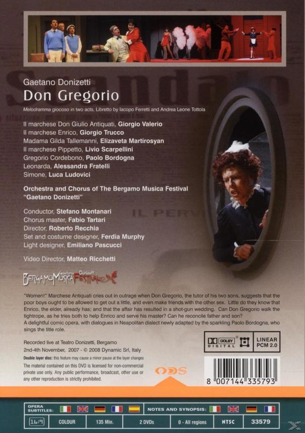 Gregorio Don of (DVD) the - Musica Festival \