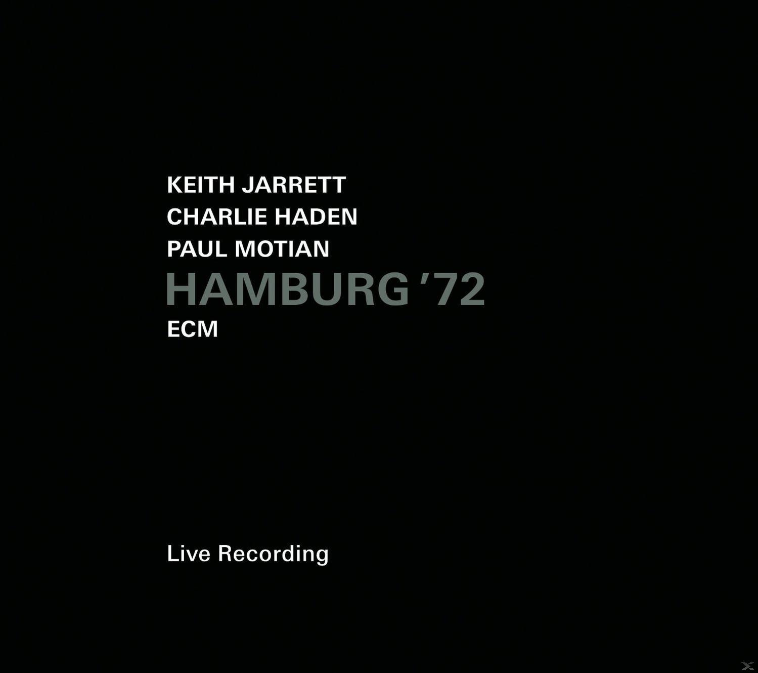 Keith Jarrett, Charlie Haden, Paul Motian - Hamburg '72  - (CD)