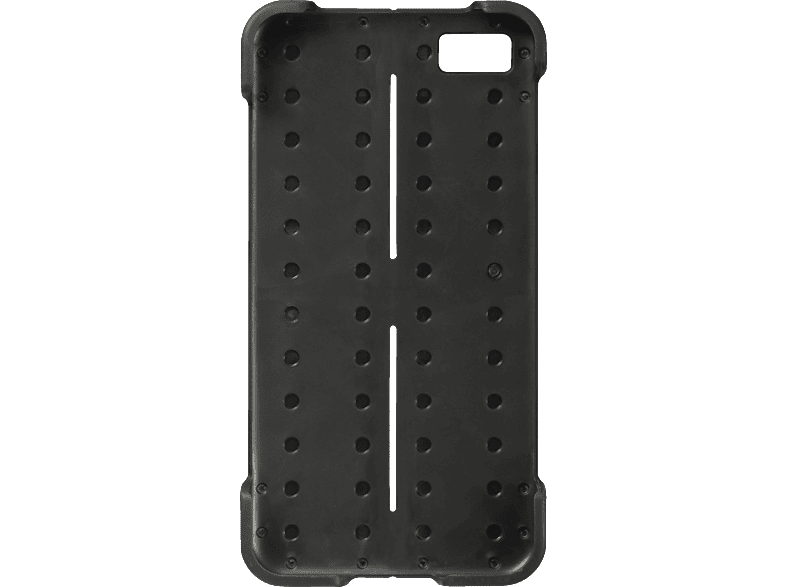 BLACKBERRY Transform Shell (schwarz) + Schutzfolie, Backcover, Blackberry, 1086, 1072, 1070, 1069, Blackberry Z10, Schwarz