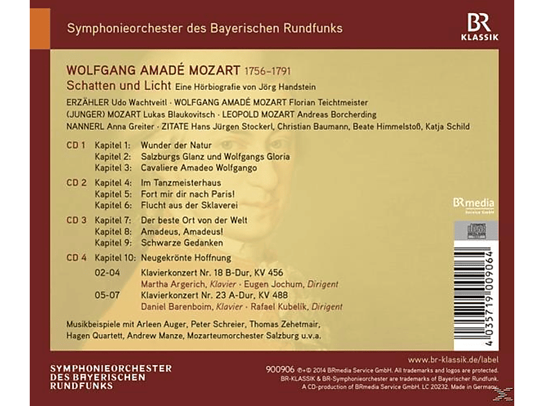 Thumbnail - Udo Wachtveitl, Daniel Barenboim, Martha Argerich, Symphonieorchester Des Bayerischen Rundfunks, Handstein Jorg - Mozart...