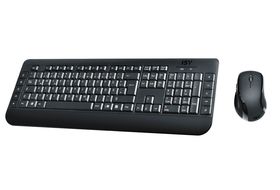 LOGITECH MK545 Advanced, Tastatur & Maus Set, kabellos, Schwarz PC Mäuse |  MediaMarkt