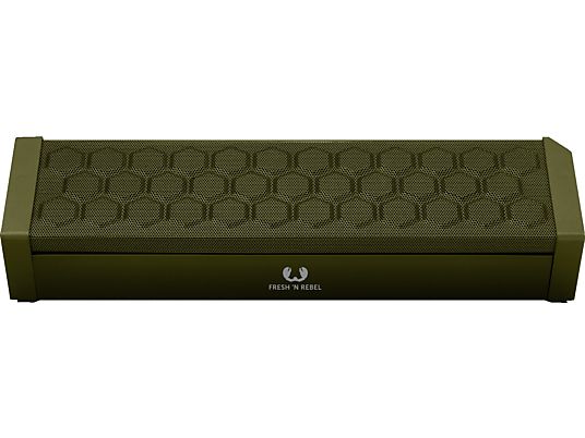 FRESH N REBEL Rockbox Raw Bluetooth-Lautsprecher, Army/Grün