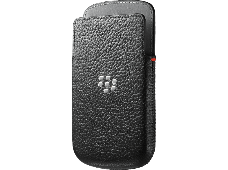 Blackberry, Schwarz BLACKBERRY für Q10, Ledertasche schwarz, Q10